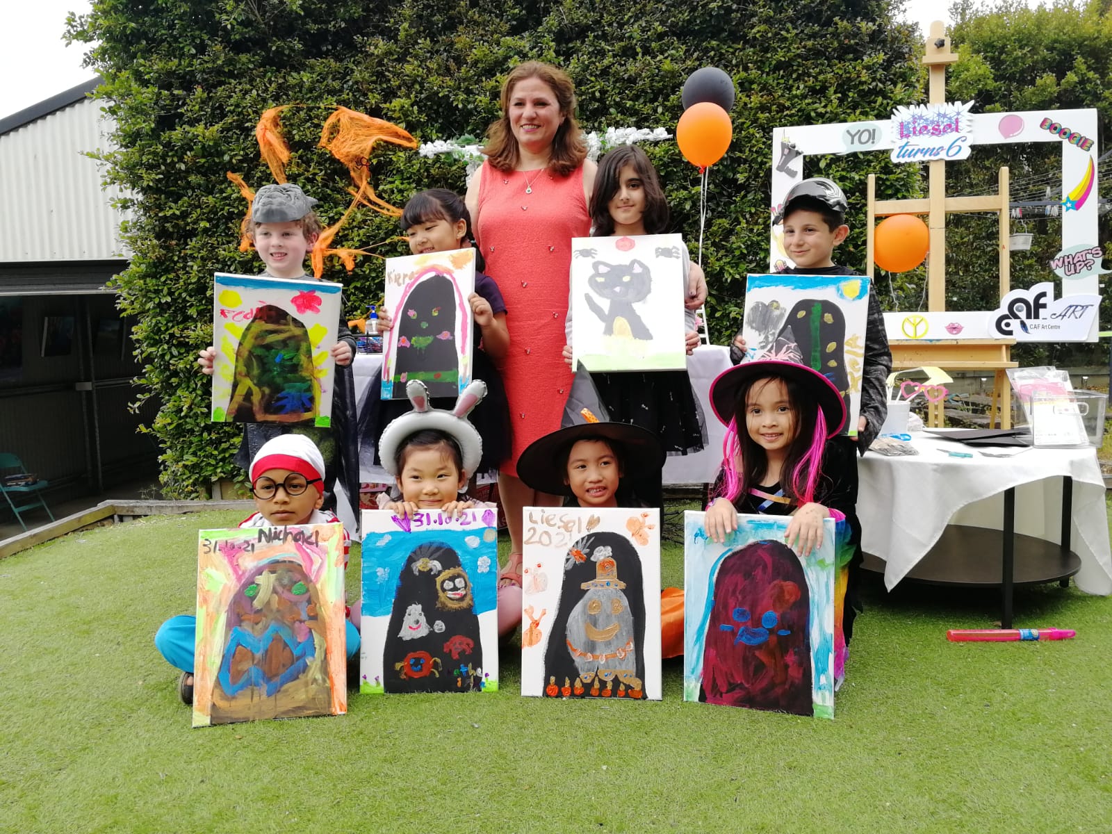 Art Parties for all ages, all groups